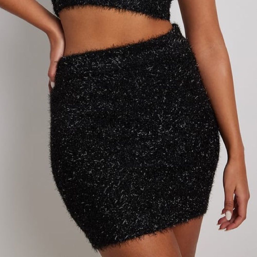 Forever 21 Black Shimmer Skirt XS